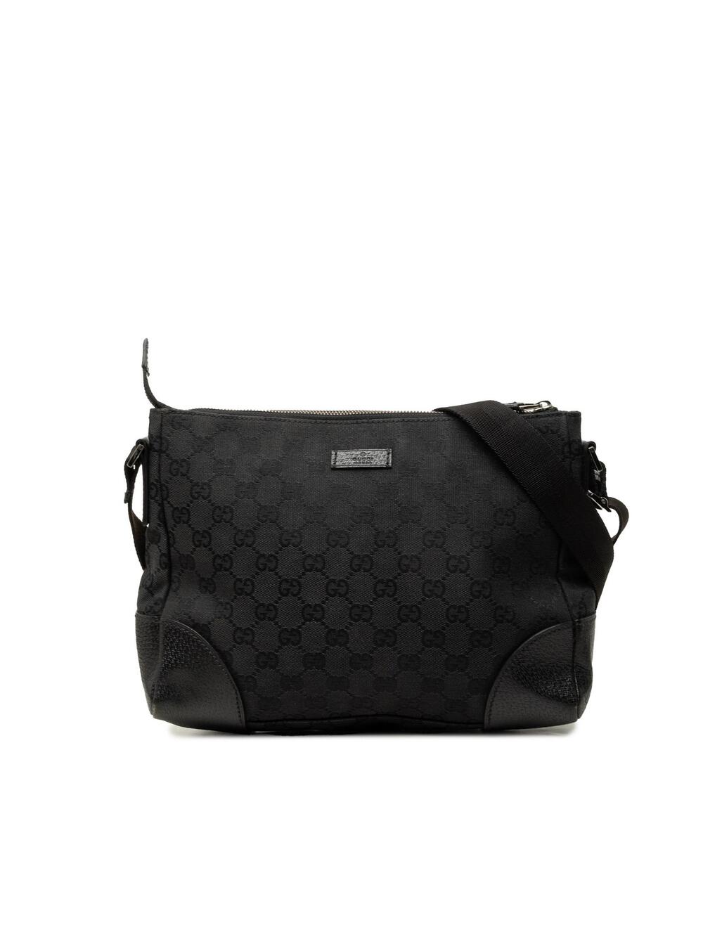 Gucci Gg Canvas Crossbody Pre-Loved Bag #362647G46B